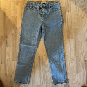 Everlane High Rise Women's 90s Cheeky Jeans in Light Blue